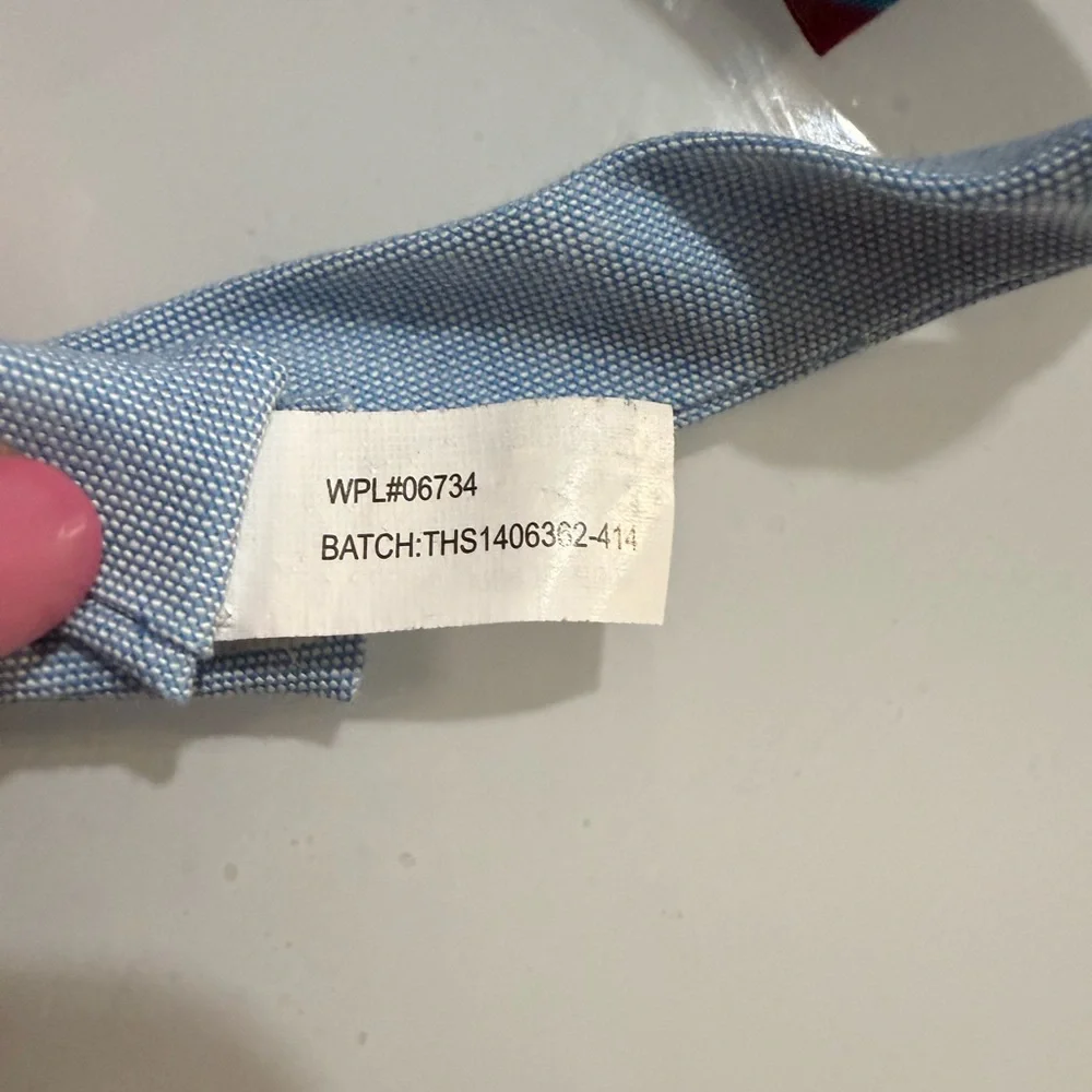 Nautica Boy’s Pre-Tied Bowtie Bow Tie Red Blue Plaid